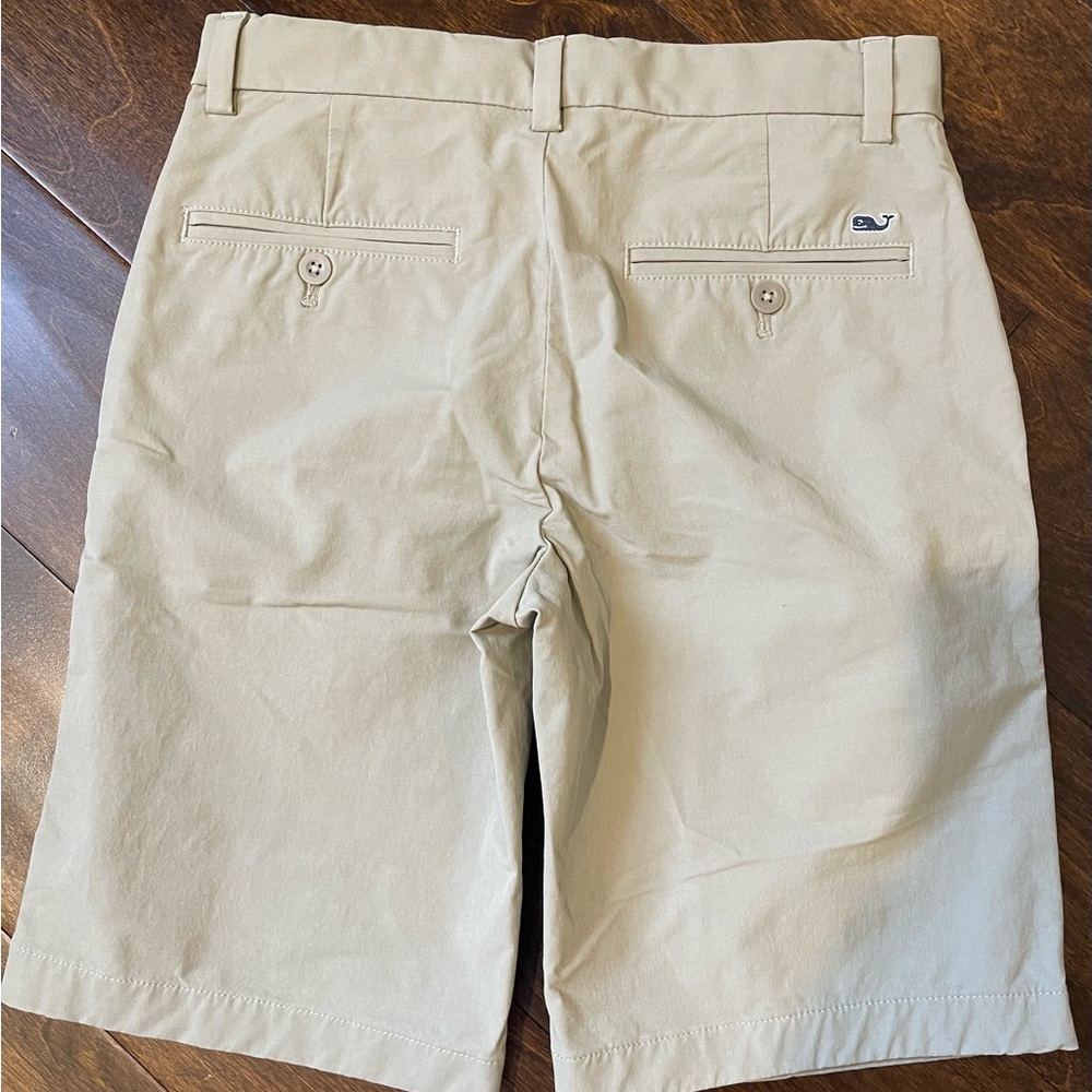 Vineyard Vines Boy’s Performance Khaki Golf Shorts